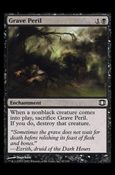 Magic the Gathering: Future Sight (Base Set) card 67 Grave Peril