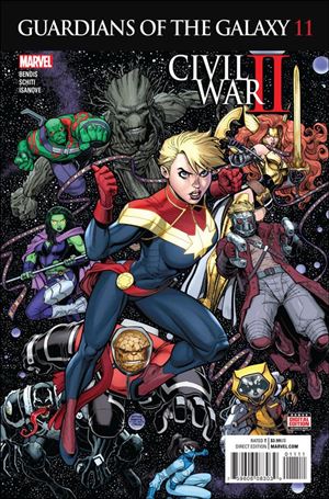 Guardians of the Galaxy (2015)  issue 11 Arthur Adams Cover