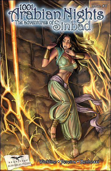 1001 Arabian Nights: The Adventures of Sinbad issue 6-B Aly Fell Cover