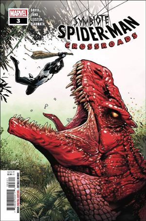 Symbiote Spider-Man: Crossroads issue 3 Greg Land Cover