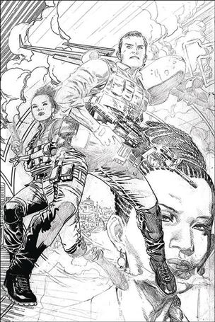 James Bond (2019) issue 2-E Jim Cheung 1:20 Pencil Sketch Cover