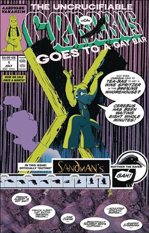 Uncrucifiable Cerebus Goes to a Gay Bar Cover Image 1