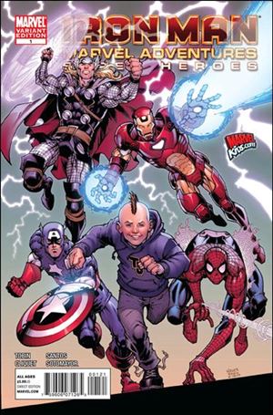 Marvel Adventures Super Heroes (2010) issue 1-B Todd Nauck 1:10 Cover
