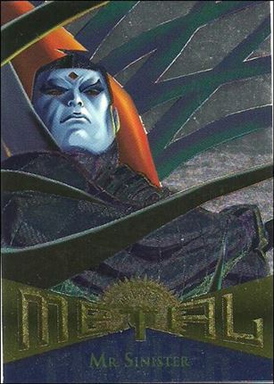 Marvel Metal (Parallel Flasher Set) card 106 Mr. Sinister