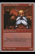 Magic the Gathering: 5th Edition (Base Set) card 223 Dwarven Warriors