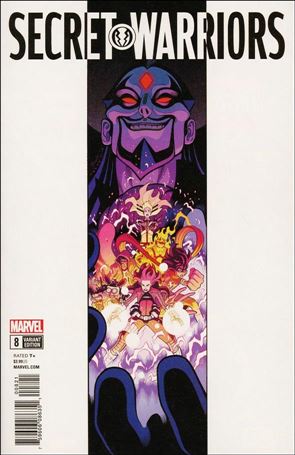 Secret Warriors (2017) issue 8-D Tradd Moore 1:25 Cover