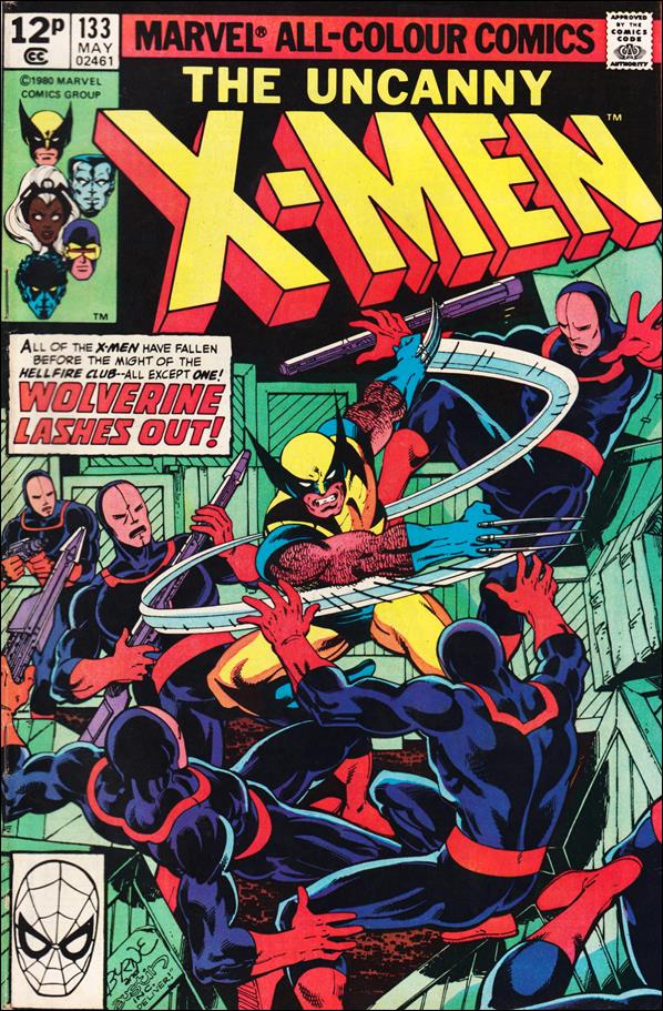 X-Men (1963) issue 133-B UK Price Cover