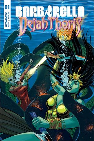 Barbarella / Dejah Thoris issue 1-D Tom Feister Cover