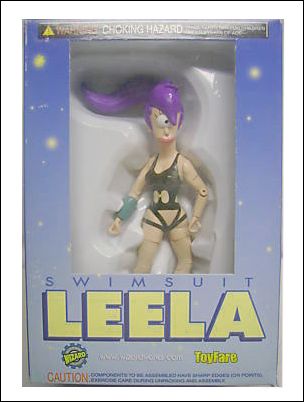Wizard/Toyfare Magazine Exclusive Figures figure 45 Leela (Swimsuit) (Toyfare #45 Mailaway)