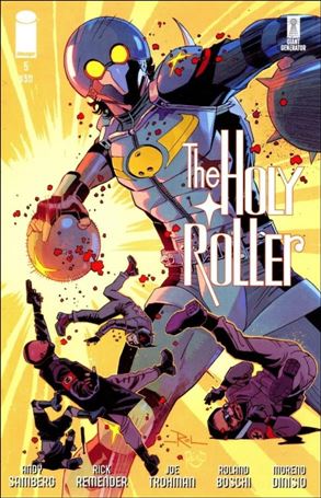 Holy Roller issue 5 Roland Boschi Cover