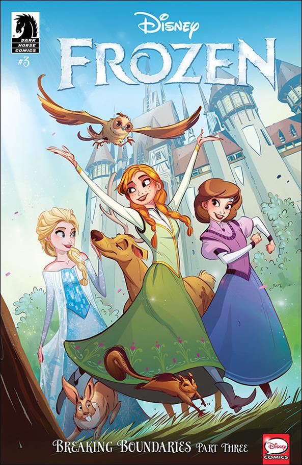 Disney Frozen: Breaking Boundaries issue 3 Kawaii Creative Studio Cover
