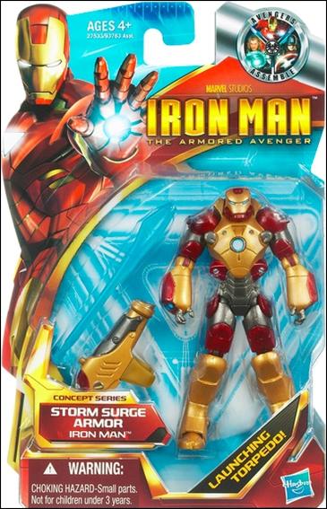 Iron Man: The Armored Avenger figure 46 Iron Man - Storm Surge Armor (Concept Series)