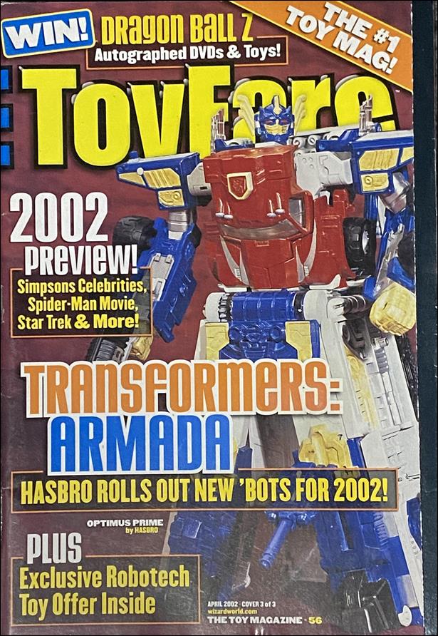 Toyfare: The Toy Magazine issue 56-C Cover 3 of 3