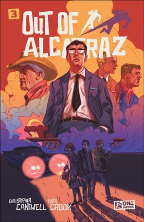 Out of Alcatraz issue 3-B Oliver Dominguez Cover