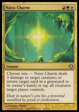 Magic the Gathering: Shards of Alara (Base Set) card 180 Naya Charm