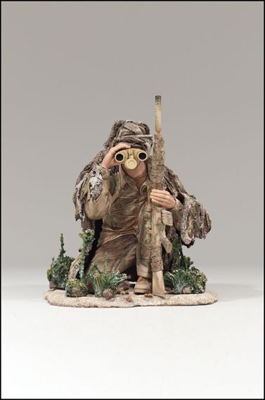 McFarlane Military (Redeployed) Series 2 figure 3 Army Special Forces Sniper Observer