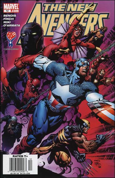 New Avengers (2005) issue 12-B Newsstand Edition / Price Variant