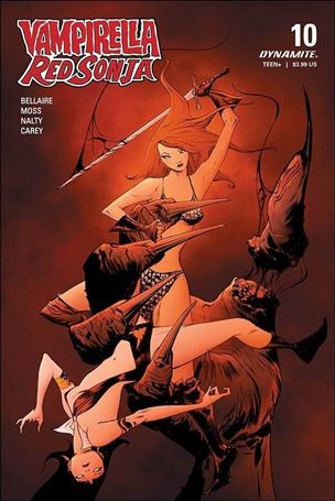 Vampirella / Red Sonja issue 10 Jae Lee Cover