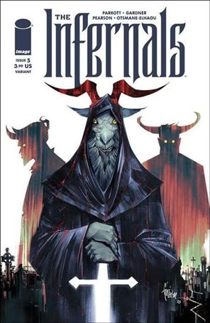 Infernals issue 5-B Jonathan Glapion Cover