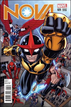 Nova (2013) issue 25-B Art Adams Cover