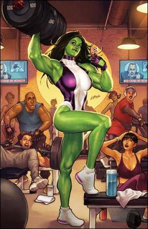 Sensational She-Hulk (2023) issue 5-F Pablo Villalobos 1:100 Virgin Cover