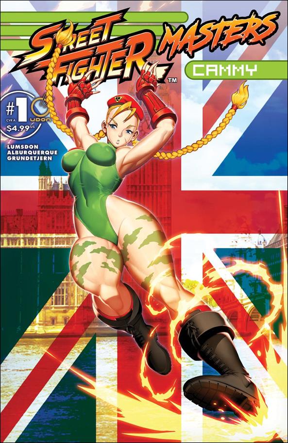 Street Fighter Masters: Cammy issue 1 Gonzalo "Genzoman" Ordonez Arias Cover