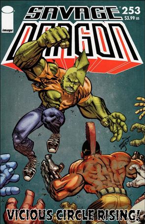 Savage Dragon (1993) issue 253 Vicious Circle Rising Cover