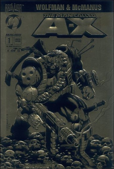 Man Called A-X (1994) issue 1-C Limited Edition Gold Cover