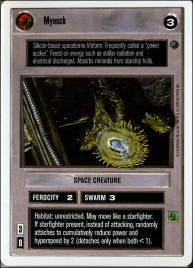 Star Wars: Dagobah Revised (Base Set) card 20 Mynock