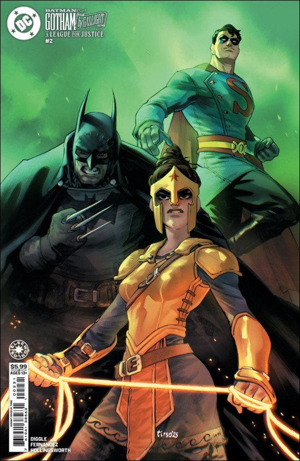 Batman: Gotham by Gaslight – A League for Justice issue 2-C Tirso Cons Cardstock Cover