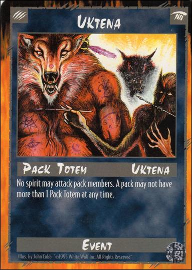 Rage Limited (Base Set) card 287 Uktena 