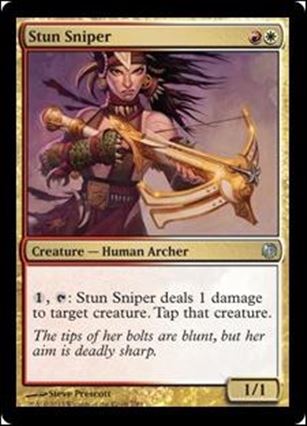 Magic the Gathering: Duel Decks: Heroes vs. Monsters (Base Set) card 7 Stun Sniper