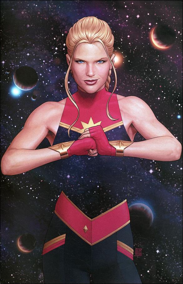 Captain Marvel (2023) issue 1-K John Tyler Christopher Negative Space Virgin Cover