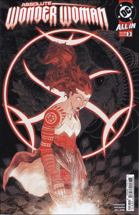 Absolute Wonder Woman issue 3-F Hayden Sherman Cover (Second Printing)