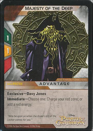 Pirates of the Caribbean - Dead Man's Chest (Base Set) card PDC169 Majesty of the Deep