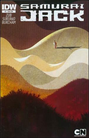 Samurai Jack issue 2-B Genndy Tartakovsky Subscription Cover