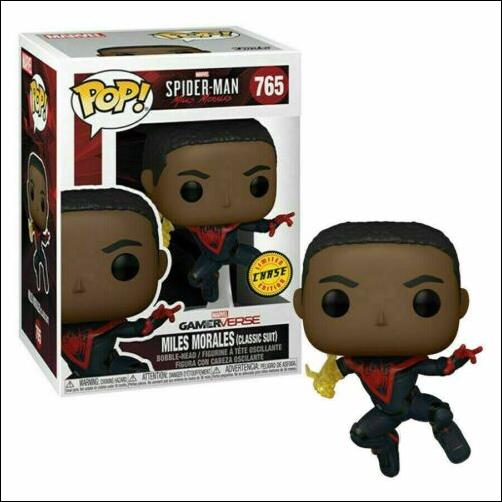 POP! Marvel figure 765-B Miles Morales (Classic Suit) Maskless Chase