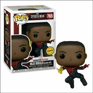 POP! Marvel figure 765-B Miles Morales (Classic Suit) Maskless Chase