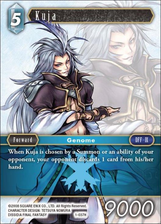 Final Fantasy Trading Card Game: Opus I (Base Set) card 037H Kuja