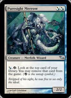 Magic the Gathering: Shadowmoor (Base Set) card 146 Puresight Merrow