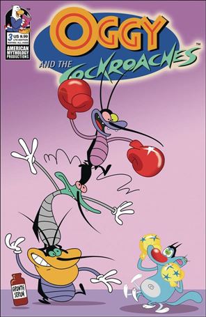 Oggy and the Cockroaches issue 3-C Annimation Cel Art Cover 1/350