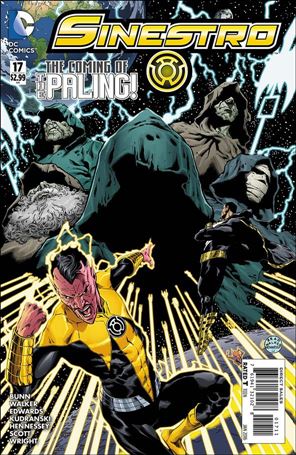 Sinestro issue 17 Brad Walker Cover