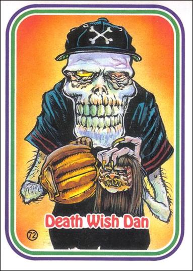 Awsome! All-Stars (Base Set) card 72-B Death Wish Dan / Puzzle Back