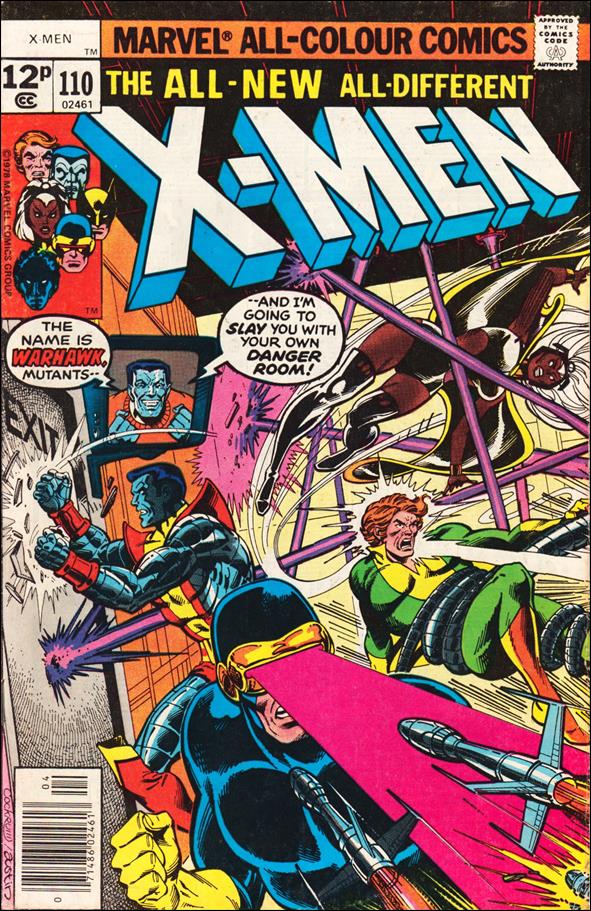 X-Men (1963) issue 110-B UK Price Cover