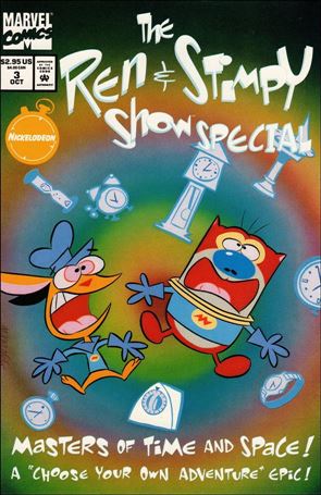 Ren & Stimpy Show Special: Masters of Time and Space Cover Image 1
