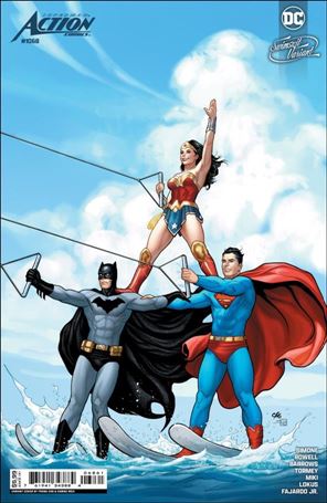 Action Comics (1938) issue 1068-D Frank Cho Swimsuit Cardstock Cover