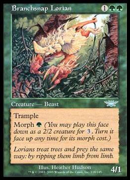 Magic the Gathering: Legions (Base Set) card 118 Branchsnap Lorian