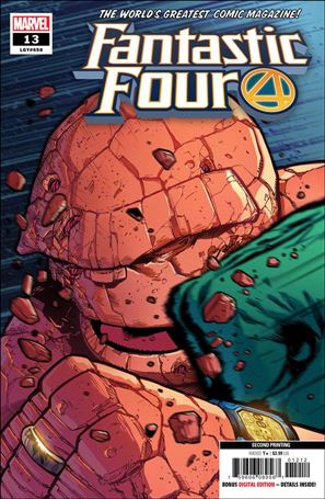 Fantastic Four (2018) issue 13-D Sean Izaakse Cover (2nd Printing)