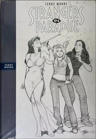 Terry Moore's Strangers in Paradise Gallery Edition Cover Image 1