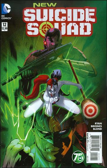 New Suicide Squad issue 12-B Ryan Benjamin Green Lantern 75th Anniversary Cover